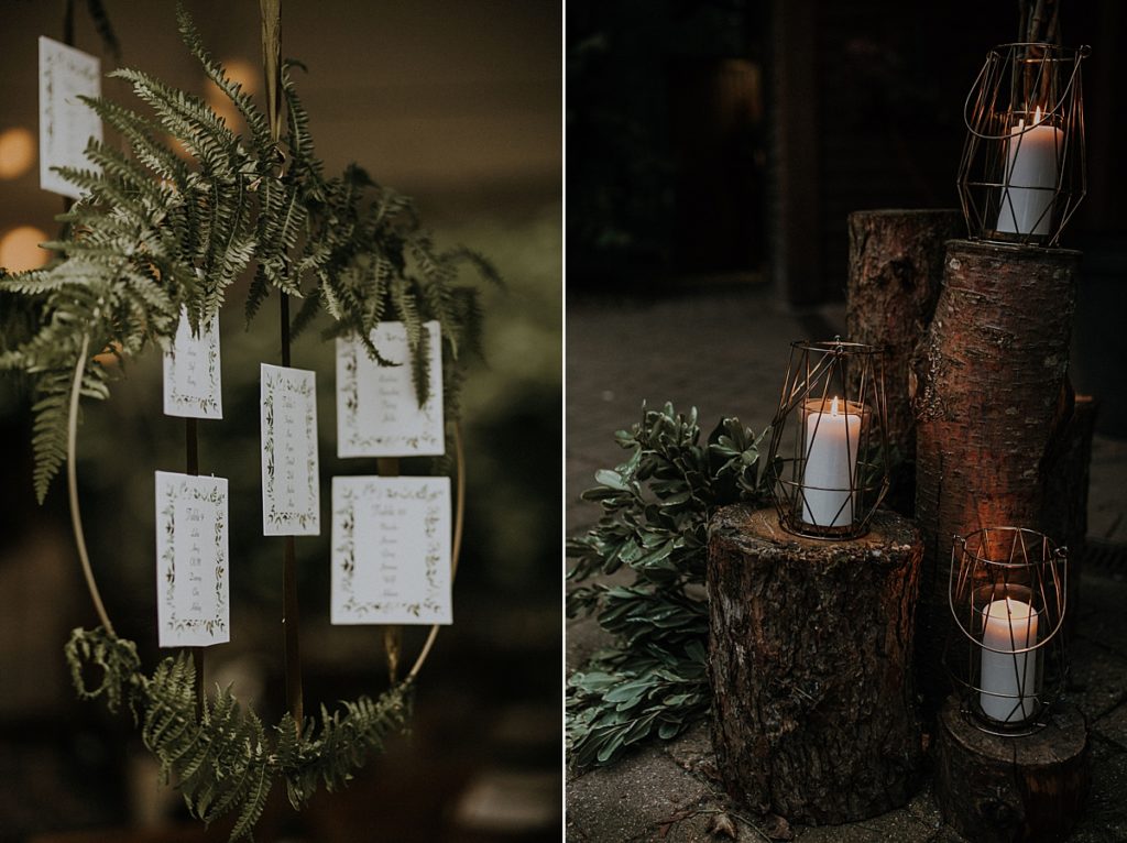 woodland wedding decor ideas